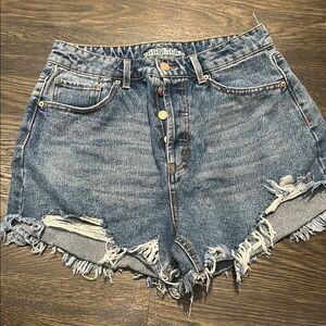 Wild Fable Distressed Blue Jean Shorts